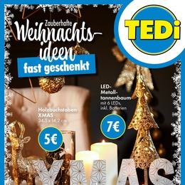 TEDi Prospekt - Zauberhafte Weihnachtsideen