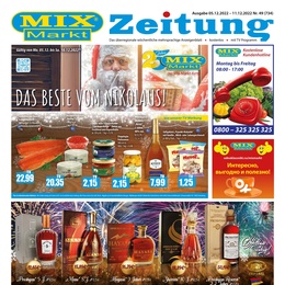 Mix Markt Prospekt - Angebote ab 05.12.