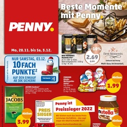 PENNY Prospekt - Beste Momente mit Penny ab 28.11.