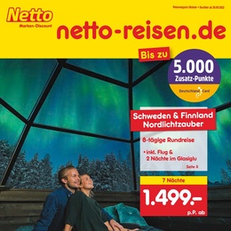 Netto Marken-Discount Prospekt - Reise-Angebote Oktober