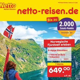 Netto Marken-Discount Prospekt - Jede Menge Urlaub