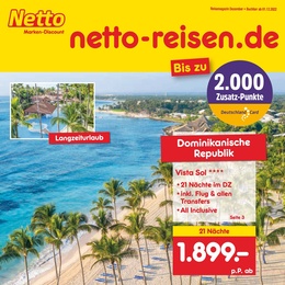 Netto Marken-Discount Prospekt - Jede Menge Urlaub