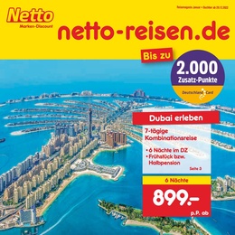 Netto Marken-Discount Prospekt - Jede Menge Urlaub Januar 2023