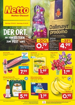 Netto Marken-Discount Prospekt - Angebote ab 27.03.