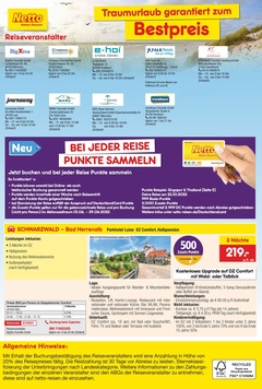 Netto Marken-Discount Prospekt - Reise-Angebote Juni