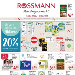Rossmann Prospekt - Angebote ab 27.06.