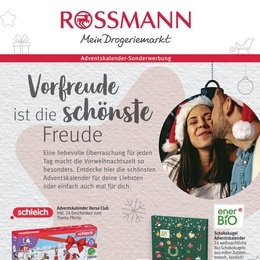 Rossmann Prospekt - Adventskalender-Sonderwerbung