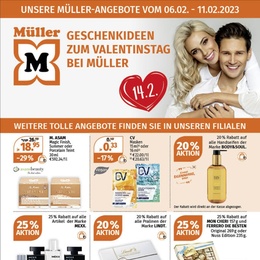 Müller Prospekt - Geschenkideen zum Valentinstag