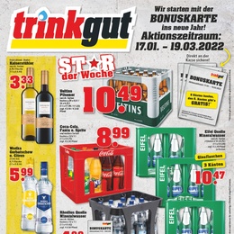trinkgut Prospekt - Angebote ab 17.01.