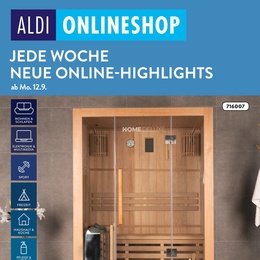 ALDI SÜD Prospekt - Jede Woche neue Online-Highlights