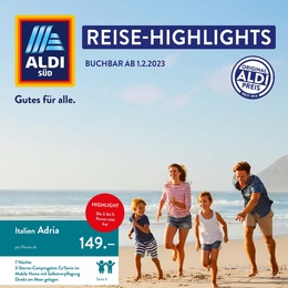 ALDI SÜD Prospekt - Reise Highlights