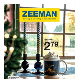 Zeemann Prospekt - Angebote ab 03.12.