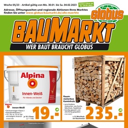 Globus Baumarkt Prospekt - Angebote ab 30.01.