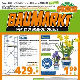 Globus Baumarkt Prospekt - Angebote ab 06.02.