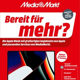 MediaMarkt Prospekt - Angebote ab 08.08.