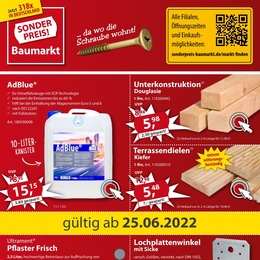 Sonderpreis Baumarkt Prospekt - Angebote ab 25.06.