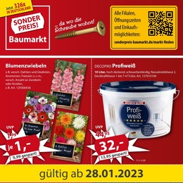 Sonderpreis Baumarkt Prospekt - Angebote ab 28.01.