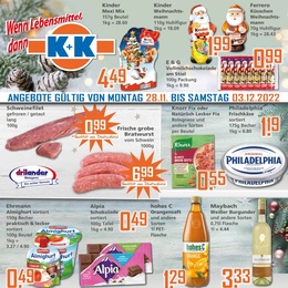 K+K Prospekt - Angebote ab 28.11.