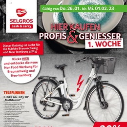 SELGROS Prospekt - Angebote ab 26.01.