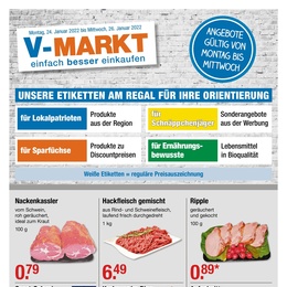 V-Markt Prospekt - Angebote ab 24.01.