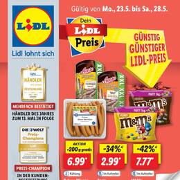 Lidl Prospekt - Angebote ab 23.05.
