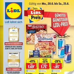 Lidl Prospekt - Angebote ab 20.06.