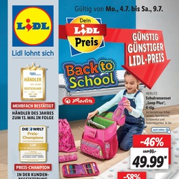 Lidl Prospekt - Back to School