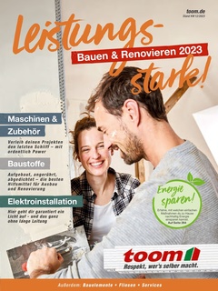 toom Baumarkt Prospekt - Bauen und Renovieren 2023