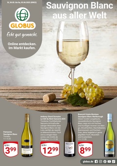 Globus Prospekt - Sauvignon Blanc aus aller Welt