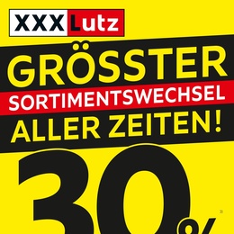 XXXLutz Prospekt - Angebote ab 09.01.