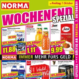 NORMA Prospekt - Wochenend spezial. Ab 07.10