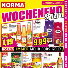 NORMA Prospekt - Wochenend spezial ab 27.01.