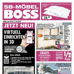 Möbel Boss Prospekt - Angebote ab 09.05.