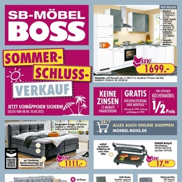 Möbel Boss Prospekt - Angebote ab 08.08.