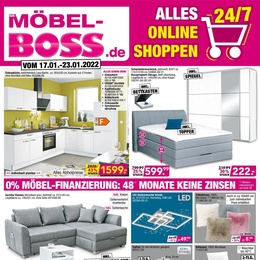 Möbel Boss Prospekt - Angebote ab 17.01.