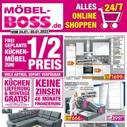 Möbel Boss Prospekt - Angebote ab 24.01.