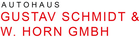 Gustav Schmidt & W. Horn Logo