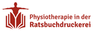 Physiotherapie in der Ratsbuchdruckerei Logo
