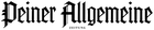 Peiner Allgemeine Zeitung Logo