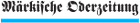 Märkische Oderzeitung Logo