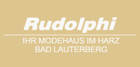 Modehaus Rudolphi Bad Lauterberg Filiale